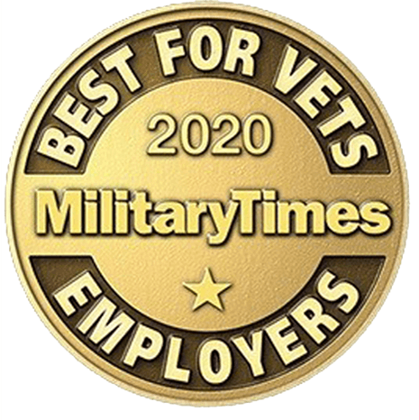 Military Times Best for Vets 2020标志
